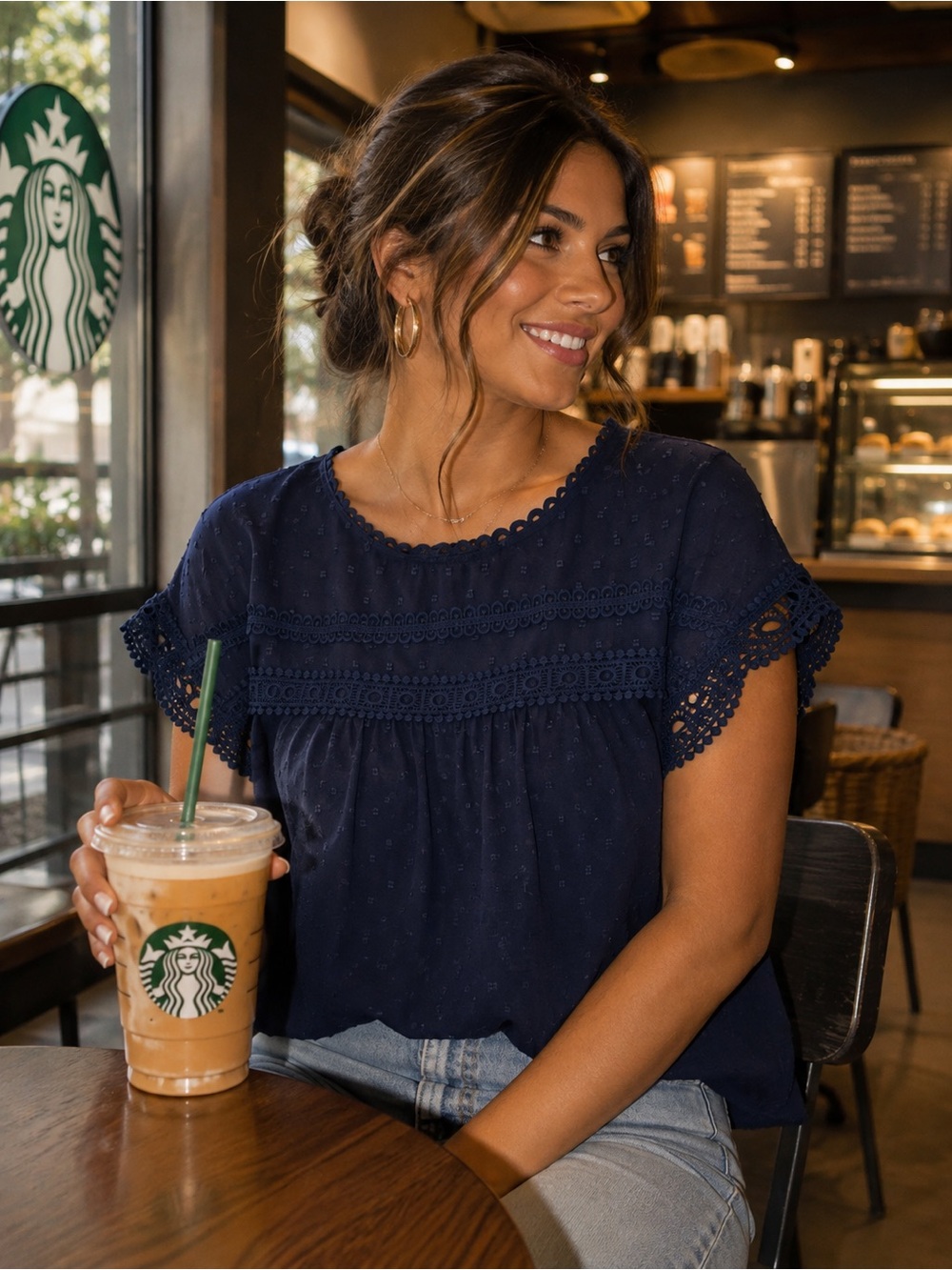 ☕️💙 Perfect Everyday Blouse! 💙☕️